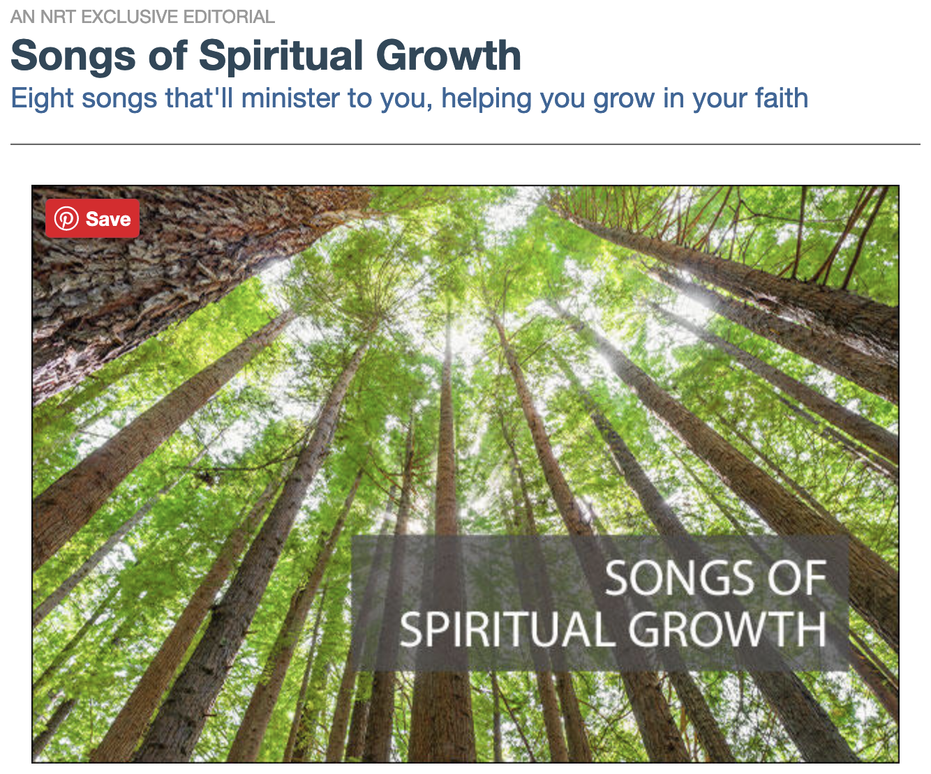 “Do the Same” featured on Songs of Spiritual Growth