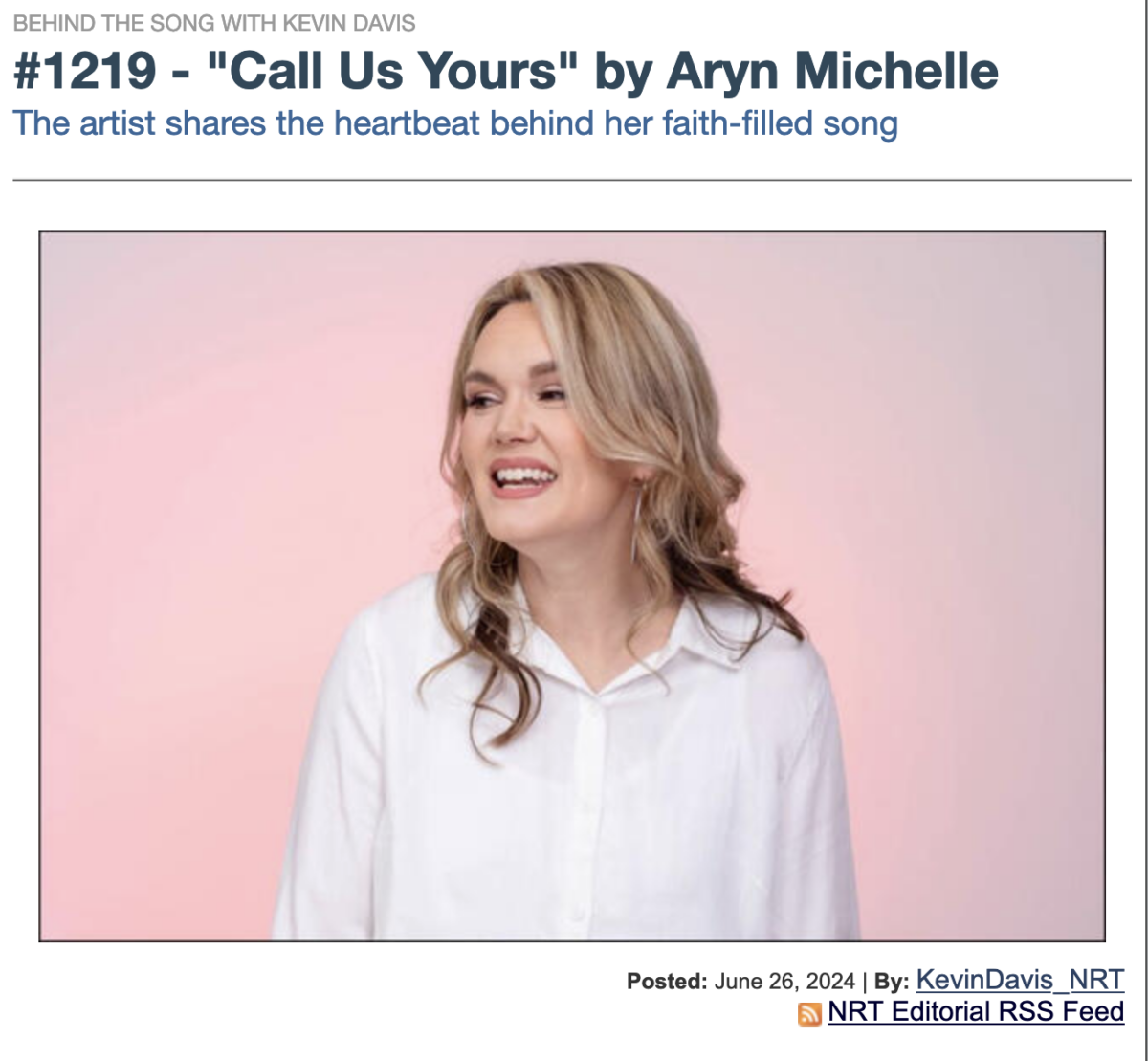 Call Us Yours – NRT Devotional Review